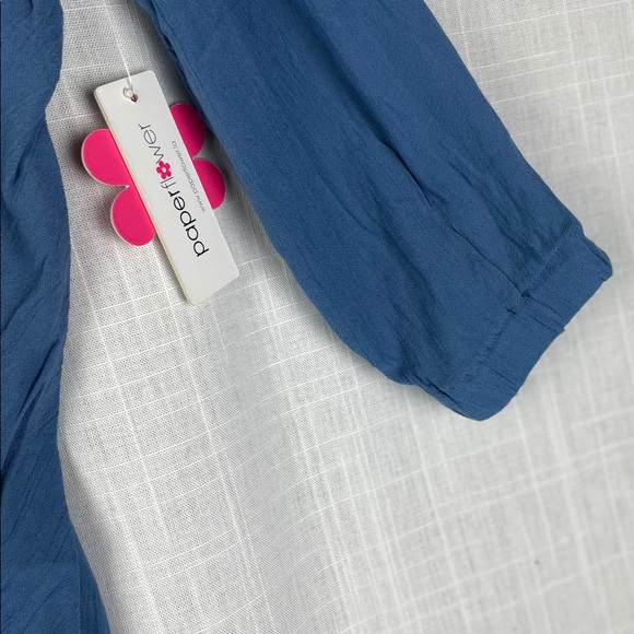 Paper Flowers NWT boho lightweight pullover L top - Picture 12 of 12